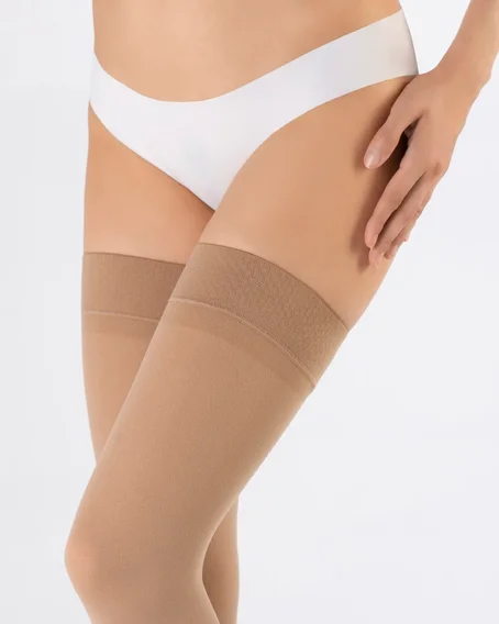 Чулки компрессионные 2 класс, открытый носок, укороченные Ofa Bamberg Classic CO221-MD