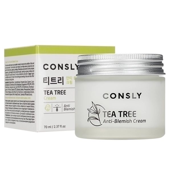Крем для лица для проблемной кожи с экстрактом чайного дерева CNS CREAM Consly, 70 мл