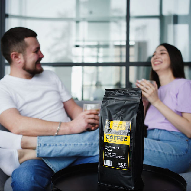 Кофе эспрессо Колумбия Уила, в зернах 1 кг