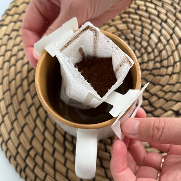 Дрип-пакет Кофе "Колумбия Уила" 5 шт + "Бразилия Суль-де-Минас" 5шт