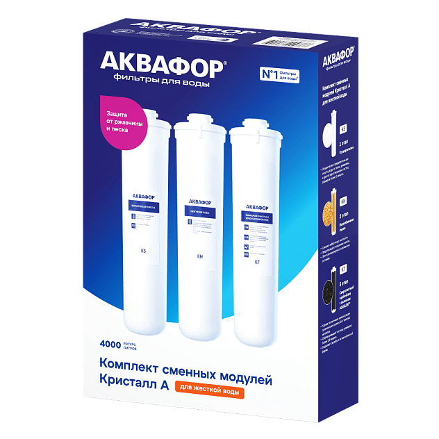 Комплект сменных модулей АКВАФОР К5-КН-К7