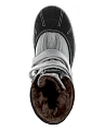Ботинки детские мех, кожа TAPiBOO арт.23010 (Размер: 35 Цвет: Серебристый)
