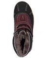 Ботинки детские мех, кожа TAPiBOO арт.23010 (Размер: 34 Цвет: Красный)