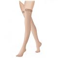 ID-301 Чулки (закр. носок) 2кл. (Размер: m LONG Цвет: Бежевый)