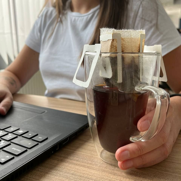 Дрип-пакет Кофе "Бразилия Суль-де-Минас" 1шт