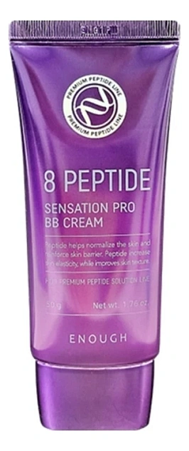 Крем ББ для лица с пептидным комплексом Enough 8 Peptide Sensation Pro BB Cream 50 гр