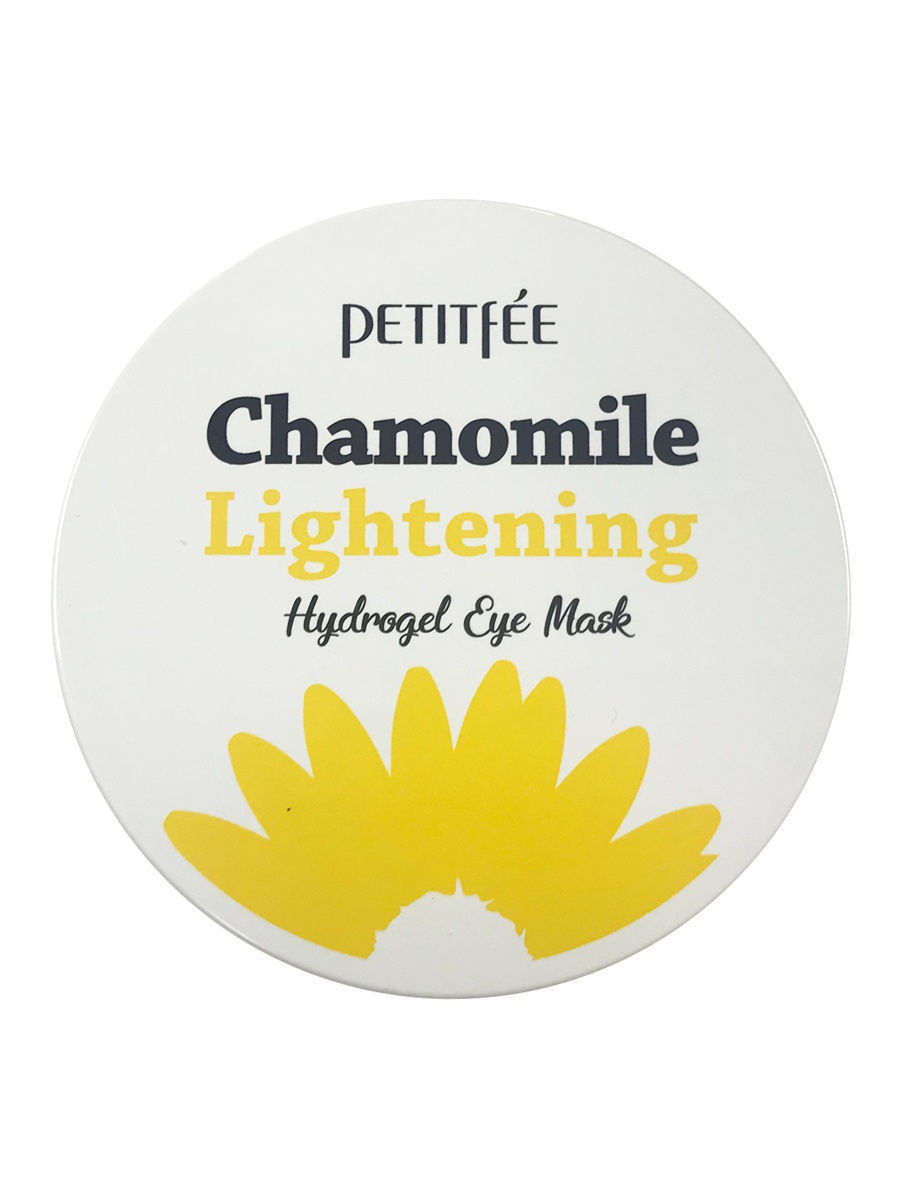Патчи для глаз с экстрактом ромашки Petitfee Chamomile Lightening Hydrogel