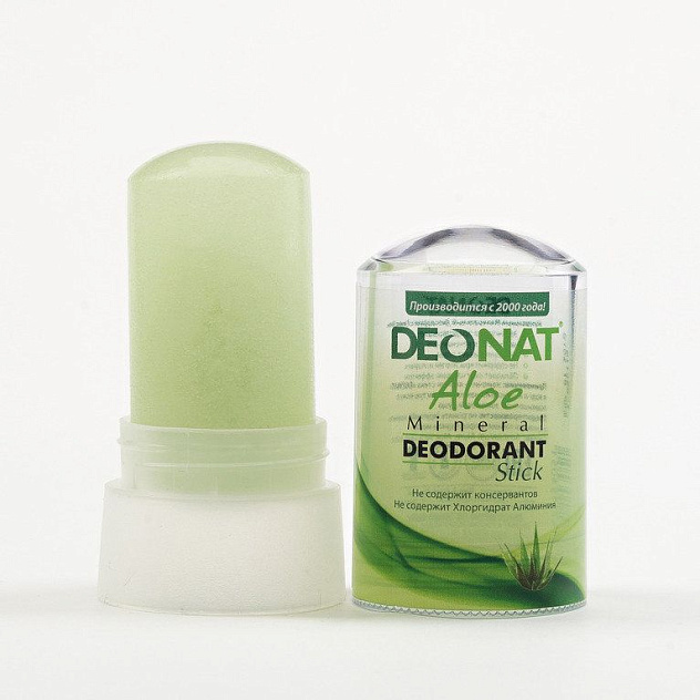 Дезодорант-кристалл "ДеоНат" с соком алое 40 гр